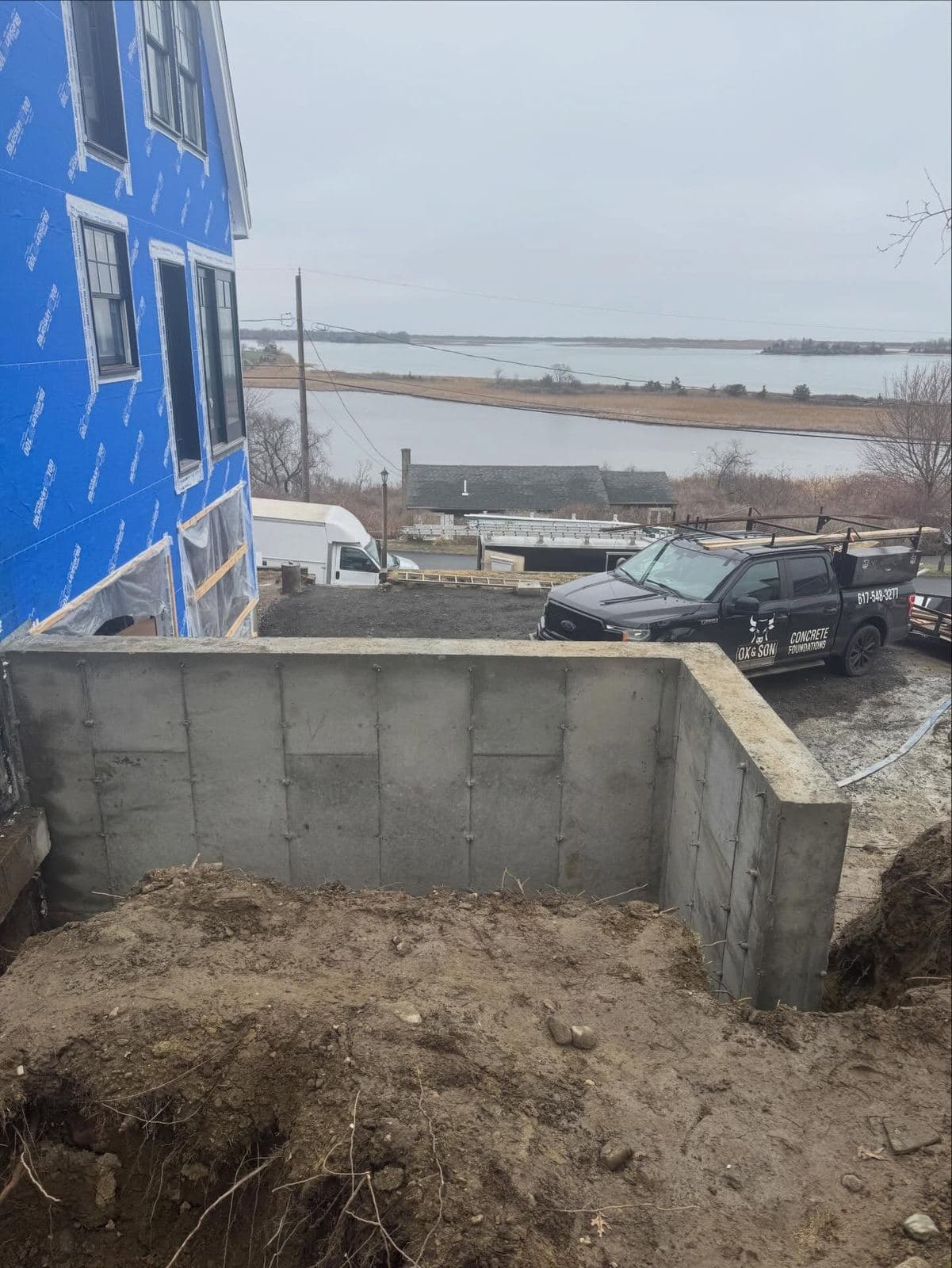 Ipswich High Retaining Wall