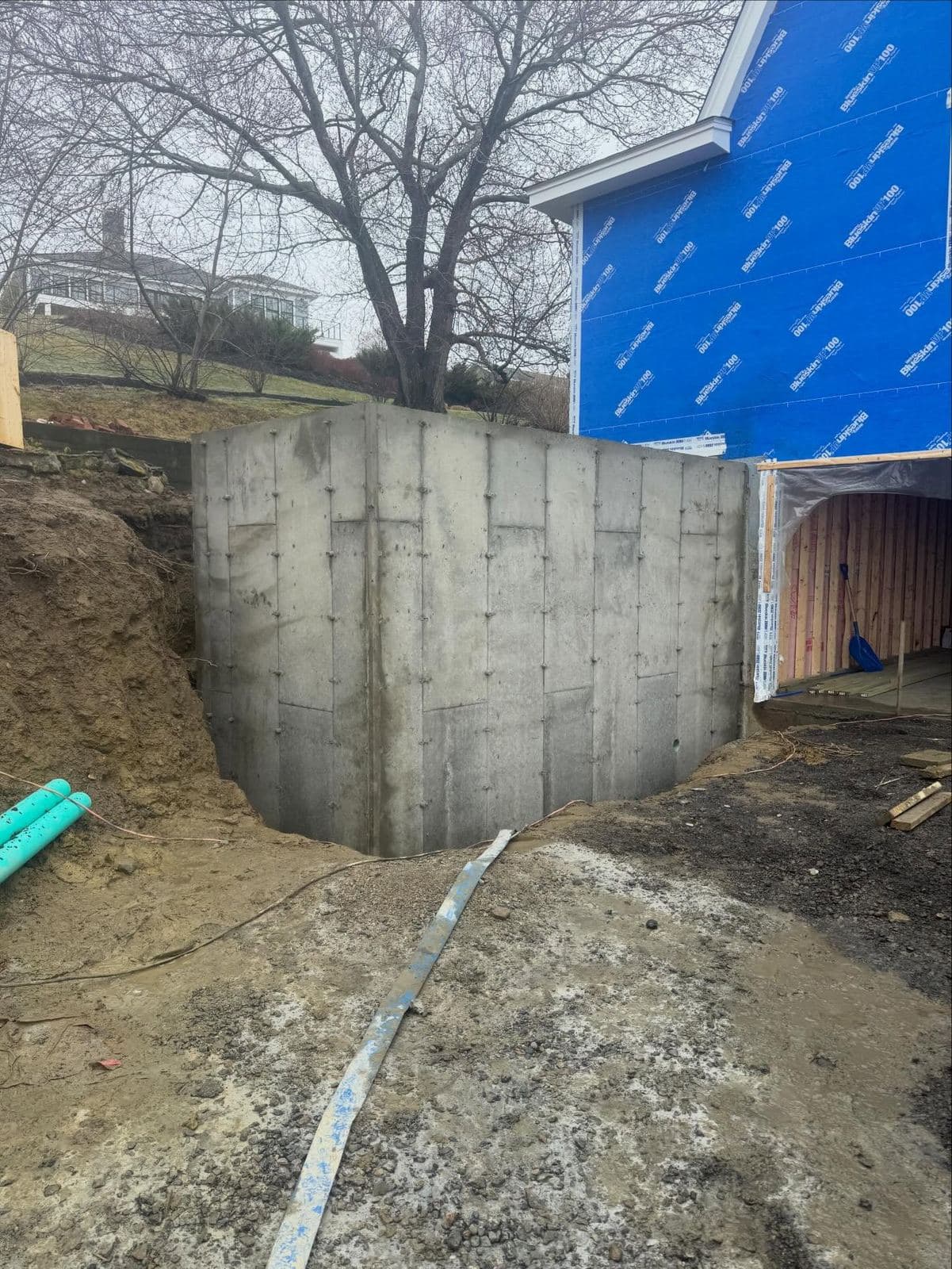 Ipswich High Retaining Wall