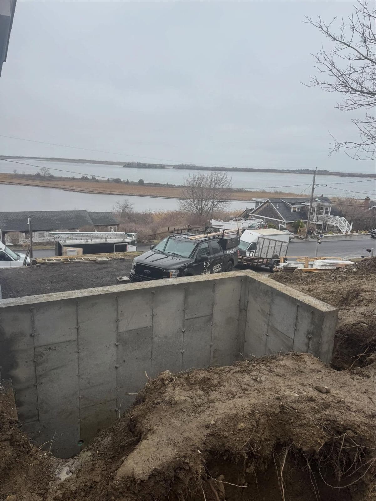 Ipswich High Retaining Wall