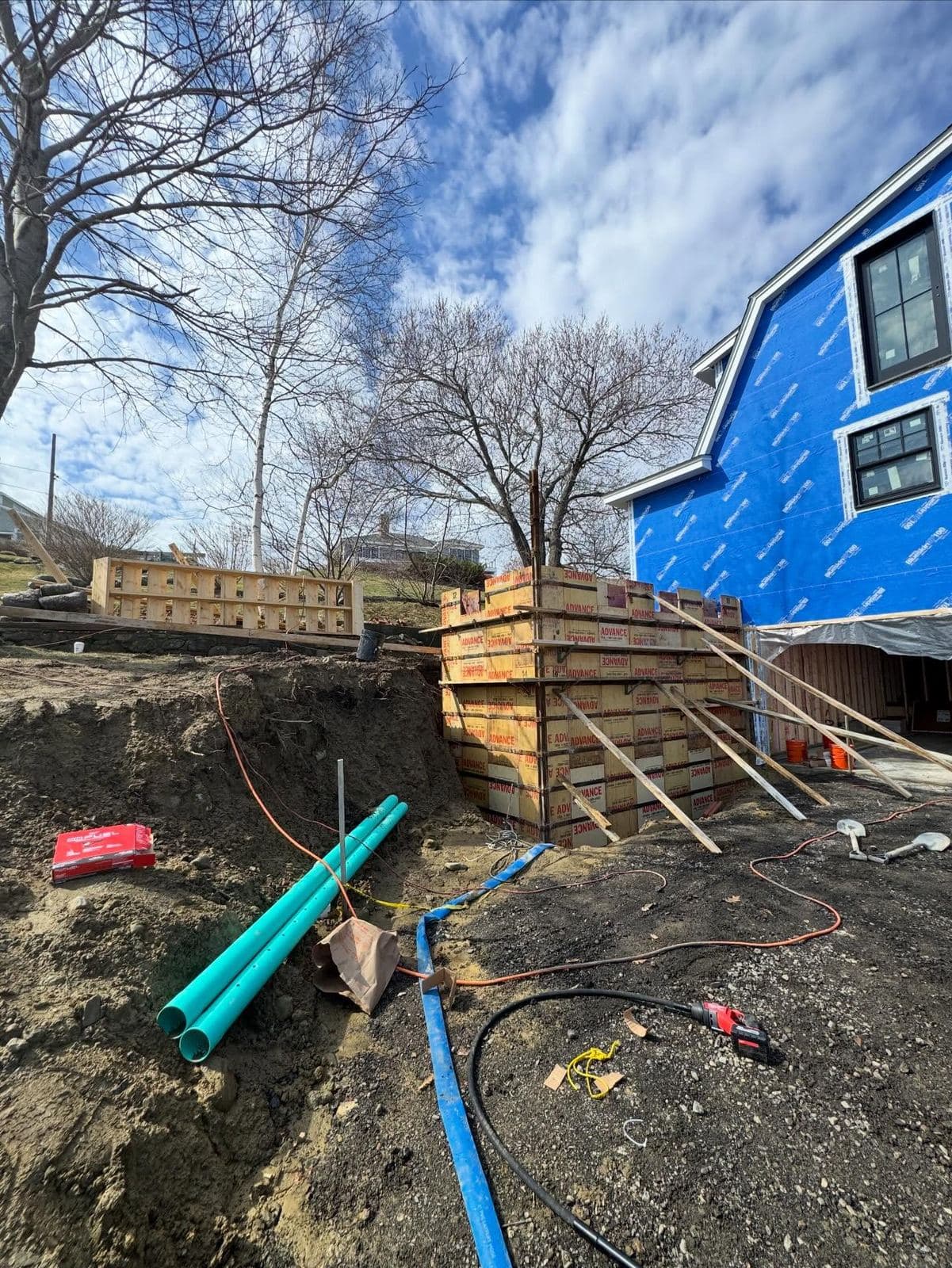 Ipswich High Retaining Wall