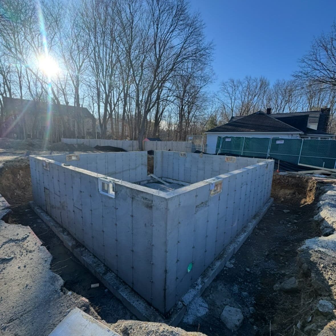 Hudson New-Construction Foundation