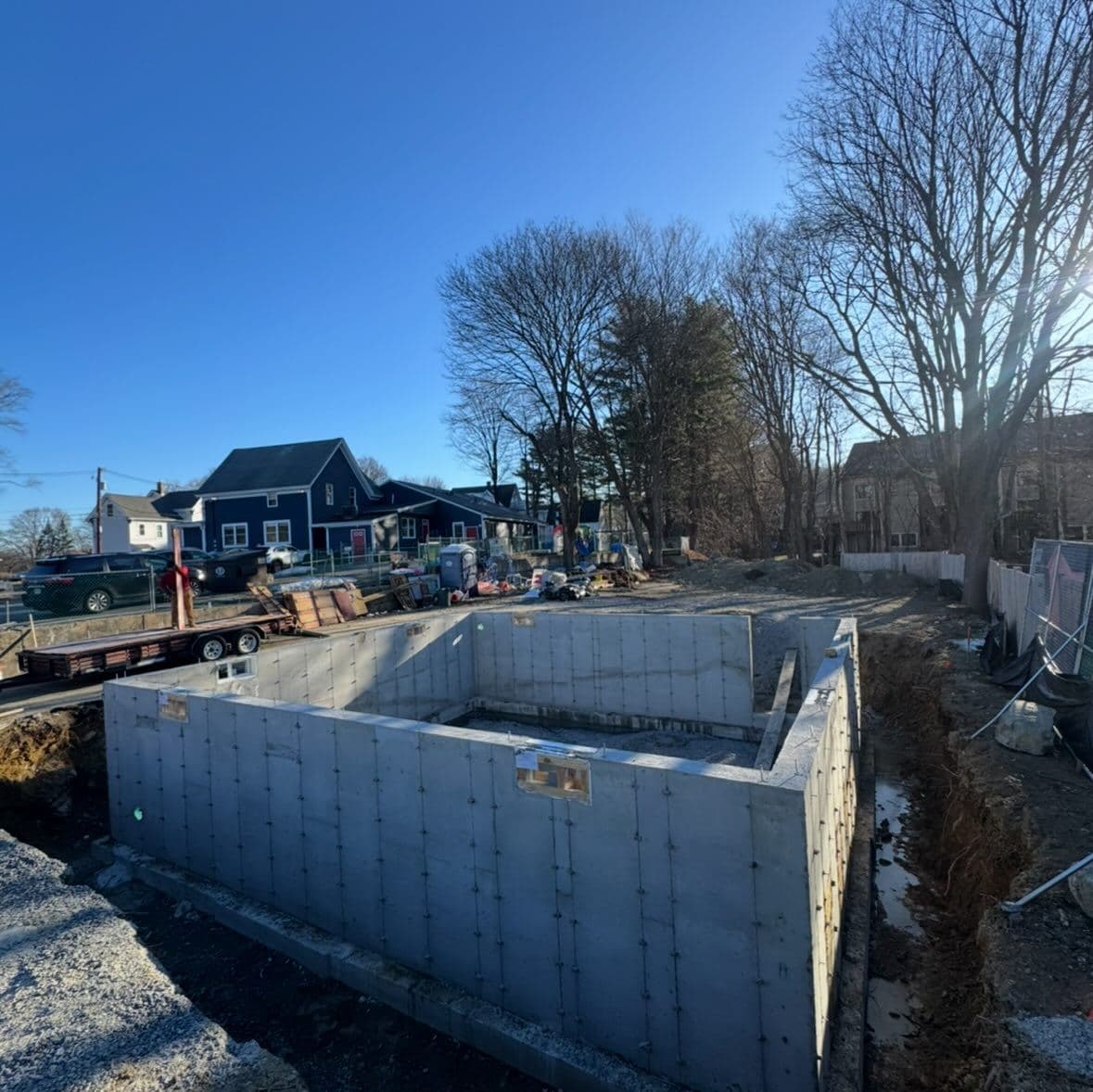 Hudson New-Construction Foundation
