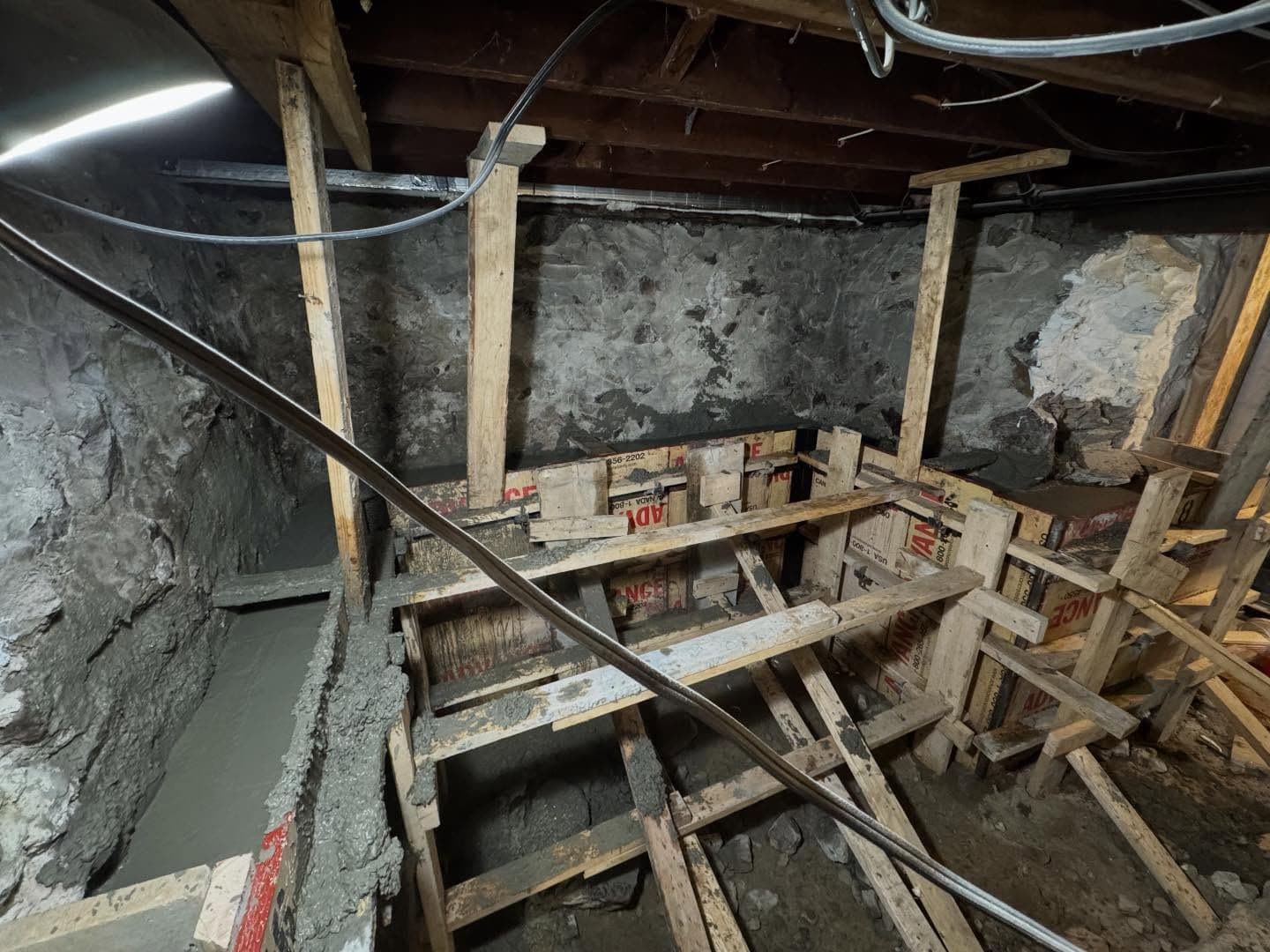 Hand-Dug Shoring & Underpinning
