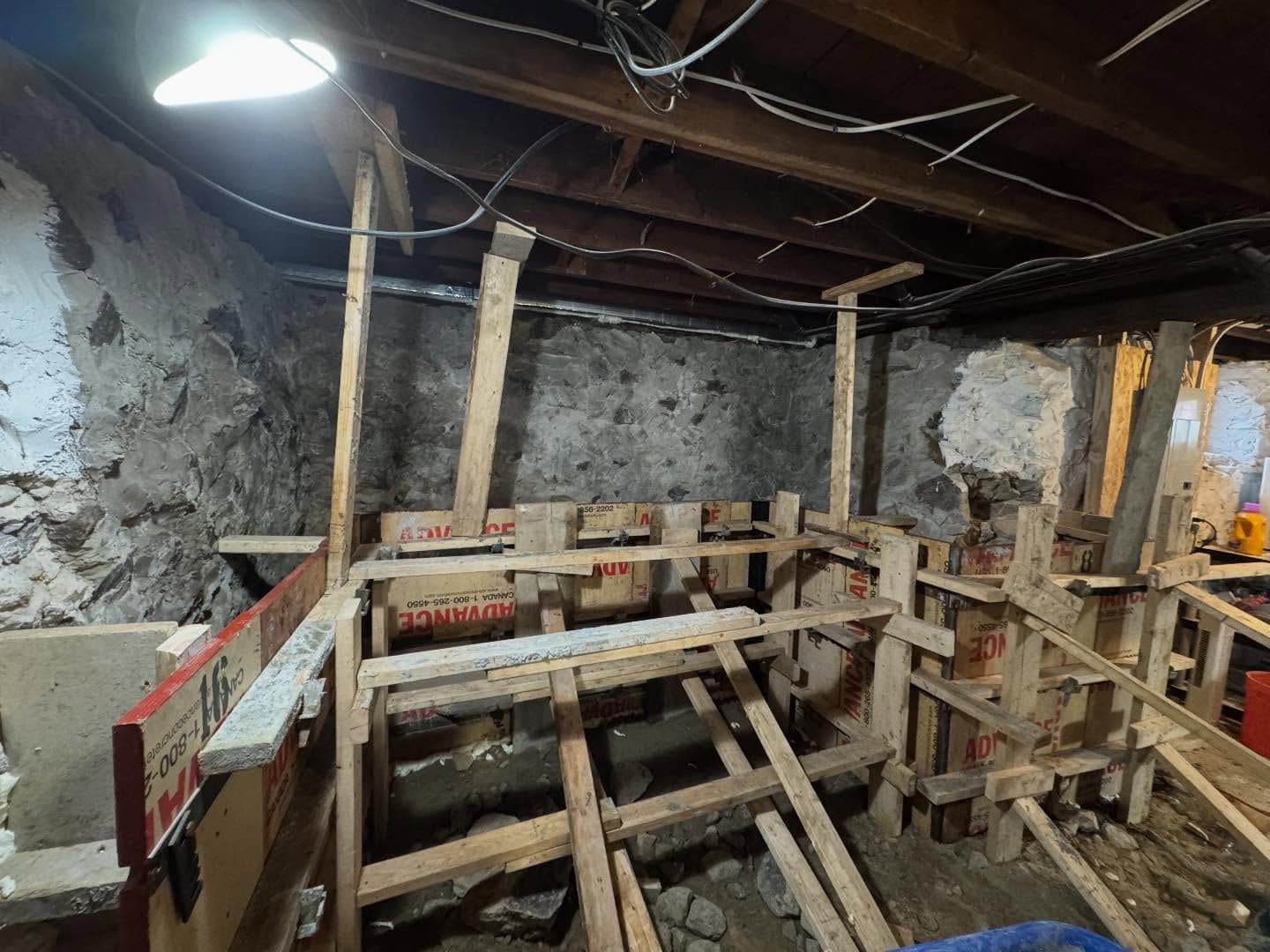 Hand-Dug Shoring & Underpinning