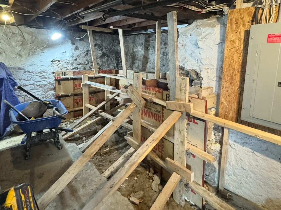 Hand-Dug Shoring & Underpinning