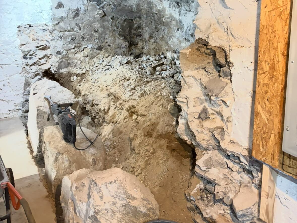 Hand-Dug Shoring & Underpinning